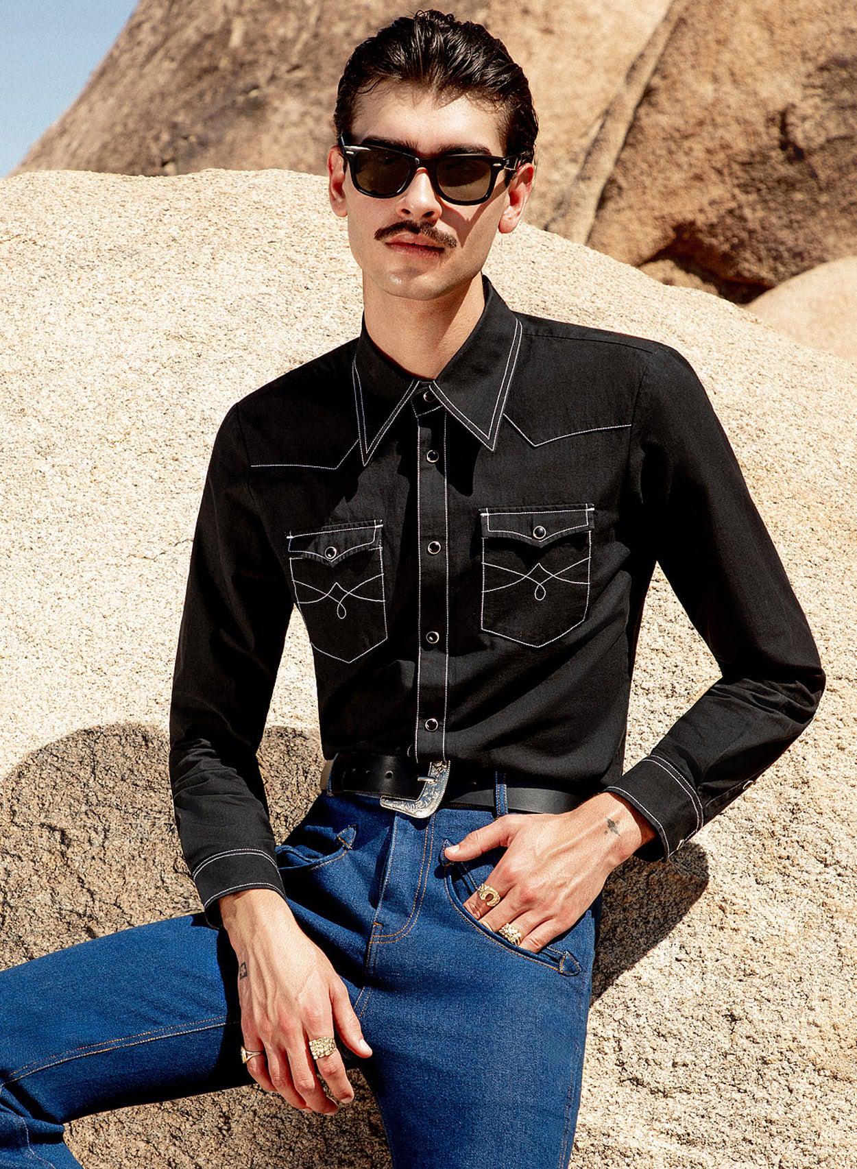 The Western Denim Shirt Is the Style Swerve Your Summer Deserves