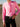 Pink Neck Tie Western Viscose Shirt-PhixClothing.com