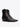 Black Croc-Effect Leather Cowboy Boot-PhixClothing.com