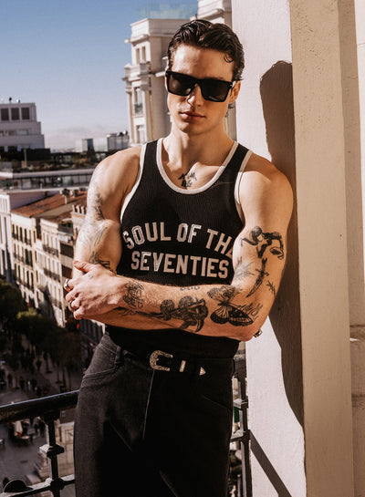 Black Soul of the Seventies Vest