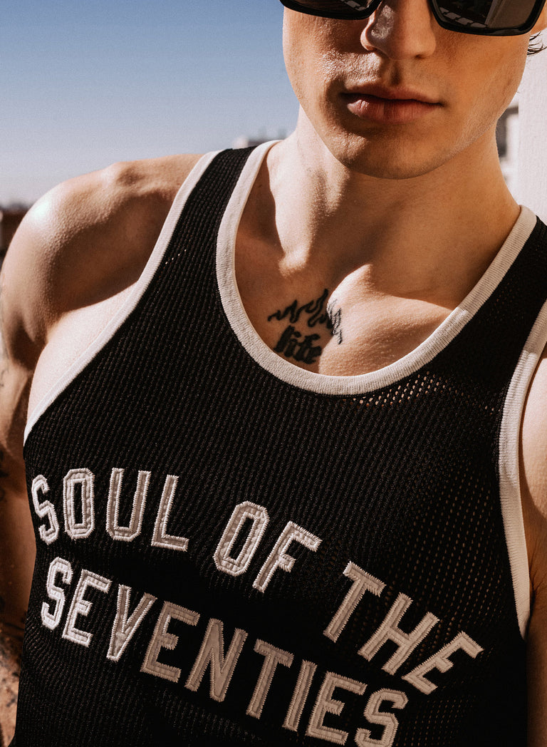Black Soul of the Seventies Vest