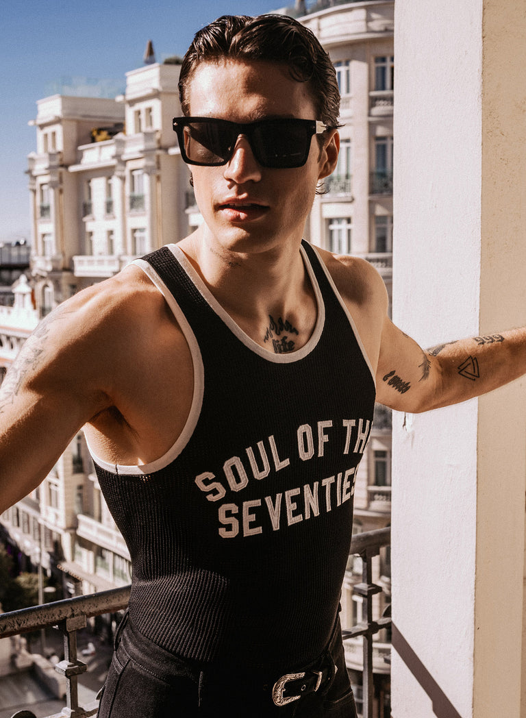 Black Soul of the Seventies Vest