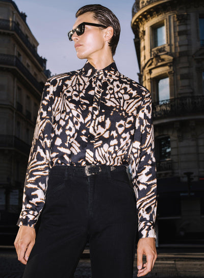 Chimera Animal Print Jacquard Shirt