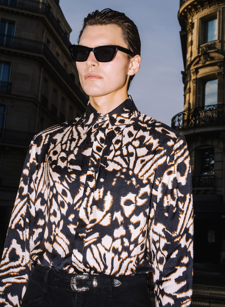 Chimera Animal Print Jacquard Shirt
