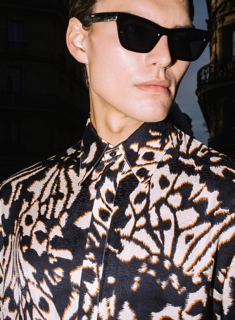 Chimera Animal Print Jacquard Shirt