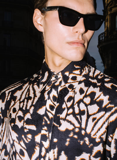 Chimera Animal Print Jacquard Shirt