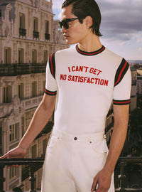 Phix X Rolling Stones Satisfaction White Polo Shirt