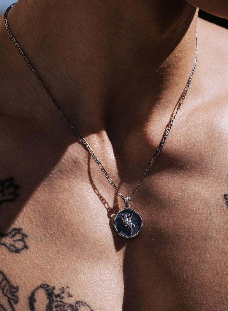 Silver Horse Pendant Necklace