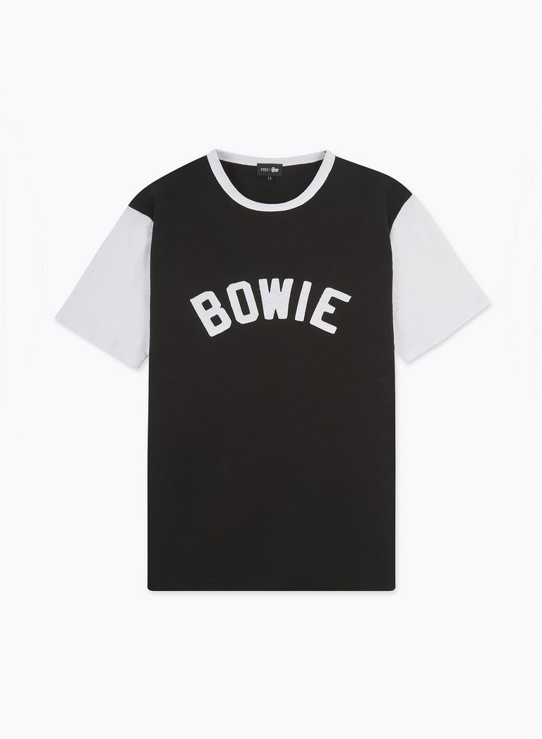 Phix X David Bowie Black Bowie Bolt T-Shirt