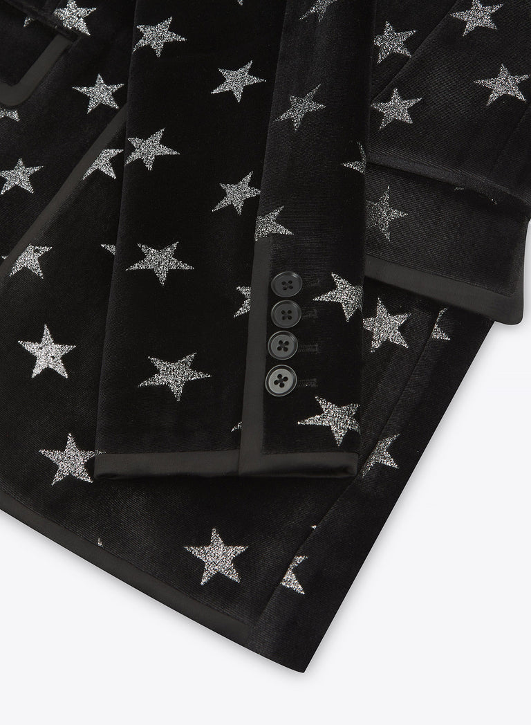 Black Velvet Bolan Star Blazer