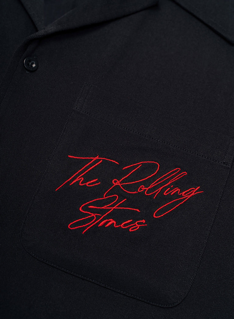 Phix X Rolling Stones Start Me Up Cuban Viscose Shirt