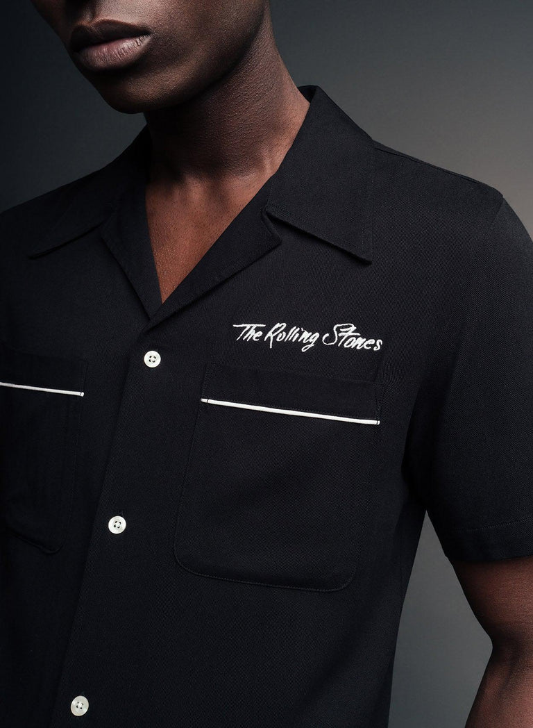 Phix X Rolling Stones It's Only Rock N Roll Viscose Cuban Shirt