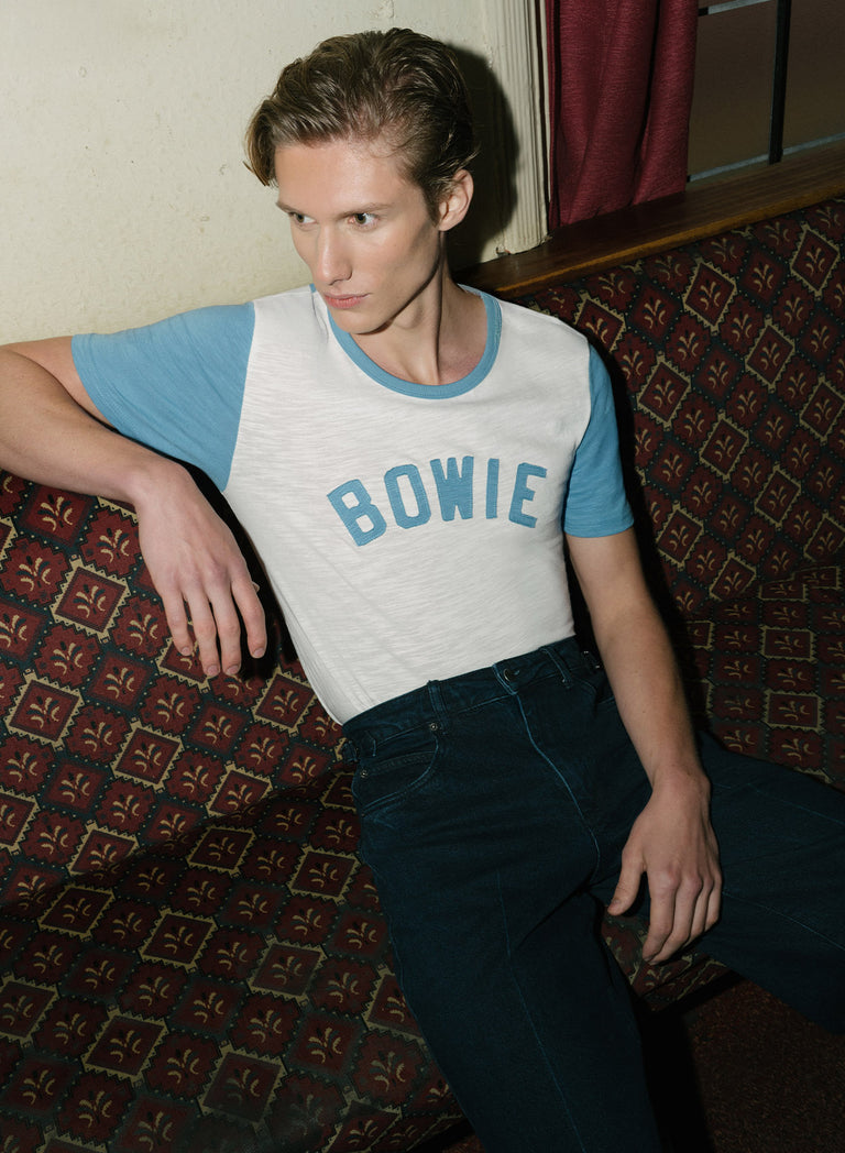 Phix X David Bowie Off White Bowie Bolt T-Shirt