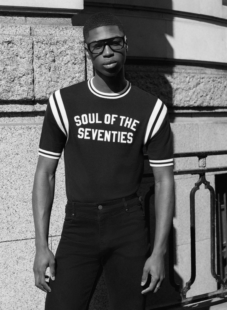 Black V-Panel Side Buckle Flare Denim Jeans