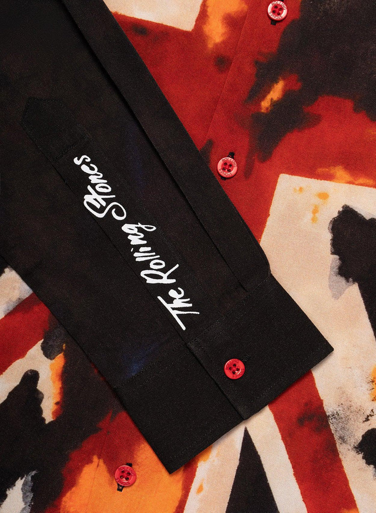 Phix X Rolling Stones Union Jack Flag Long Sleeve Shirt