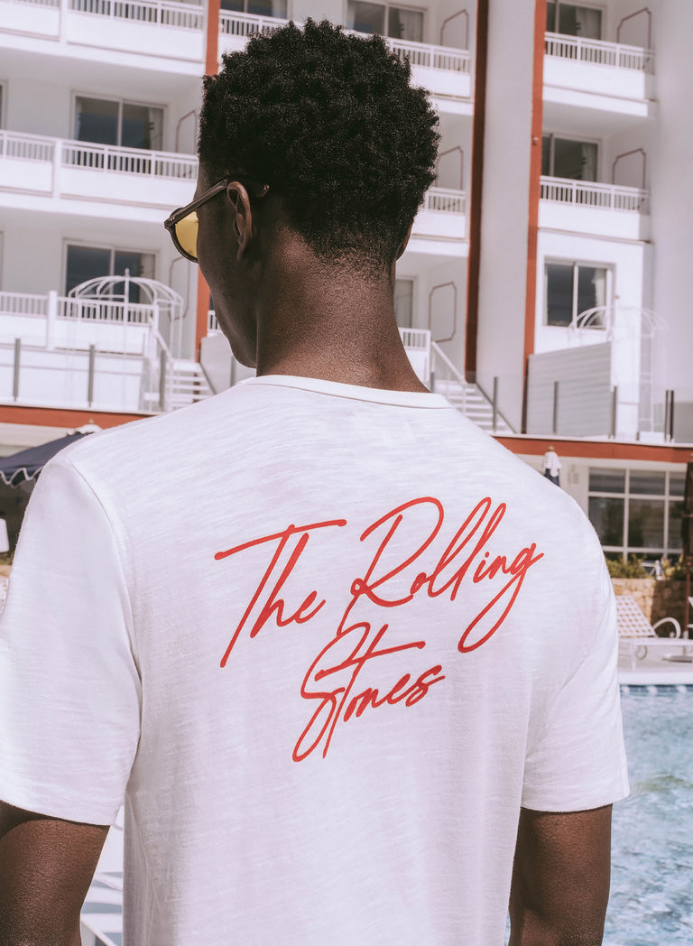 Phix X Rolling Stones White Jumpin Jack Flash T-Shirt