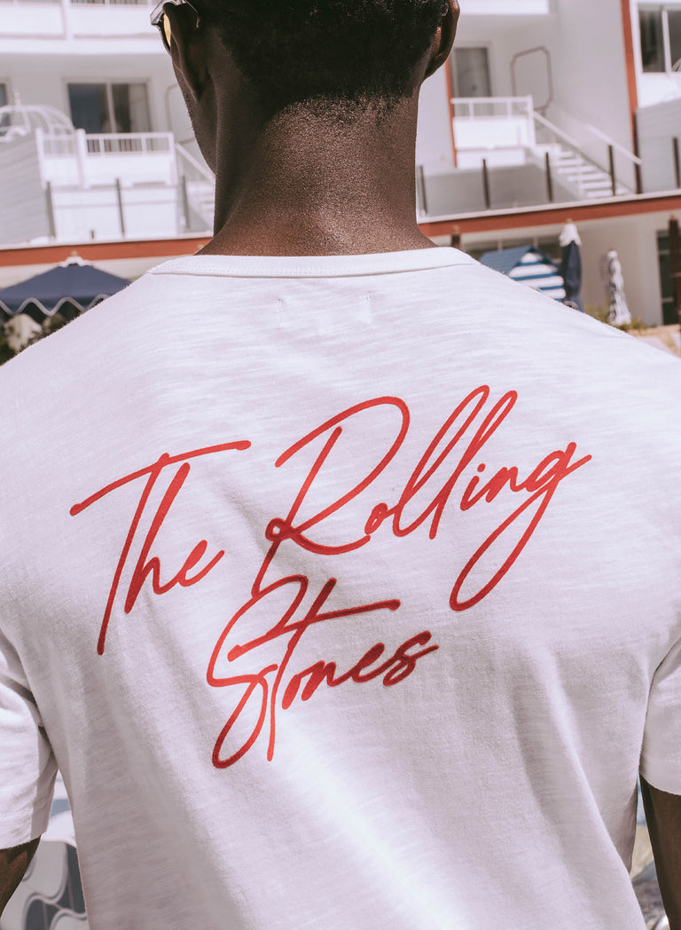 Phix X Rolling Stones White Jumpin Jack Flash T-Shirt