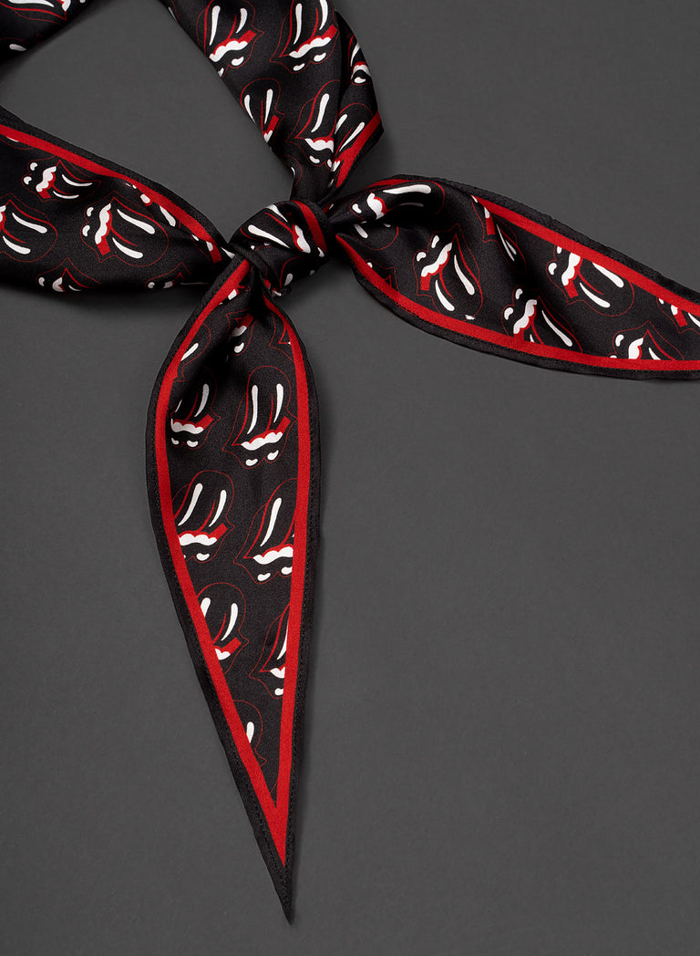 Phix X Rolling Stones Silk Neck Scarf