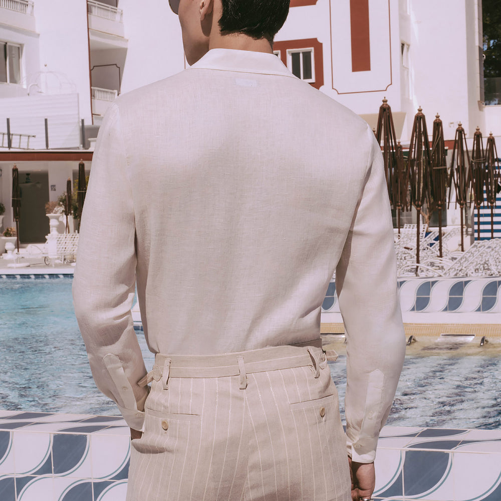 Ivory Edge Trousers