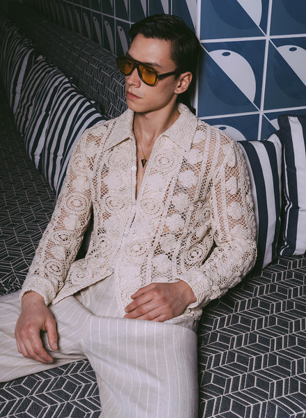 ★週末限定★クラネ　FLUFFY SHEER H/S SHIRT ONEPIEC 02052132-