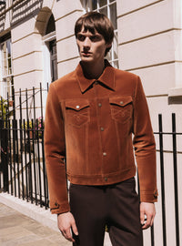 Phix X The Beatles Rubber Soul Cotton Velvet Jacket