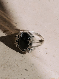 Silver Shooting Star Ring
