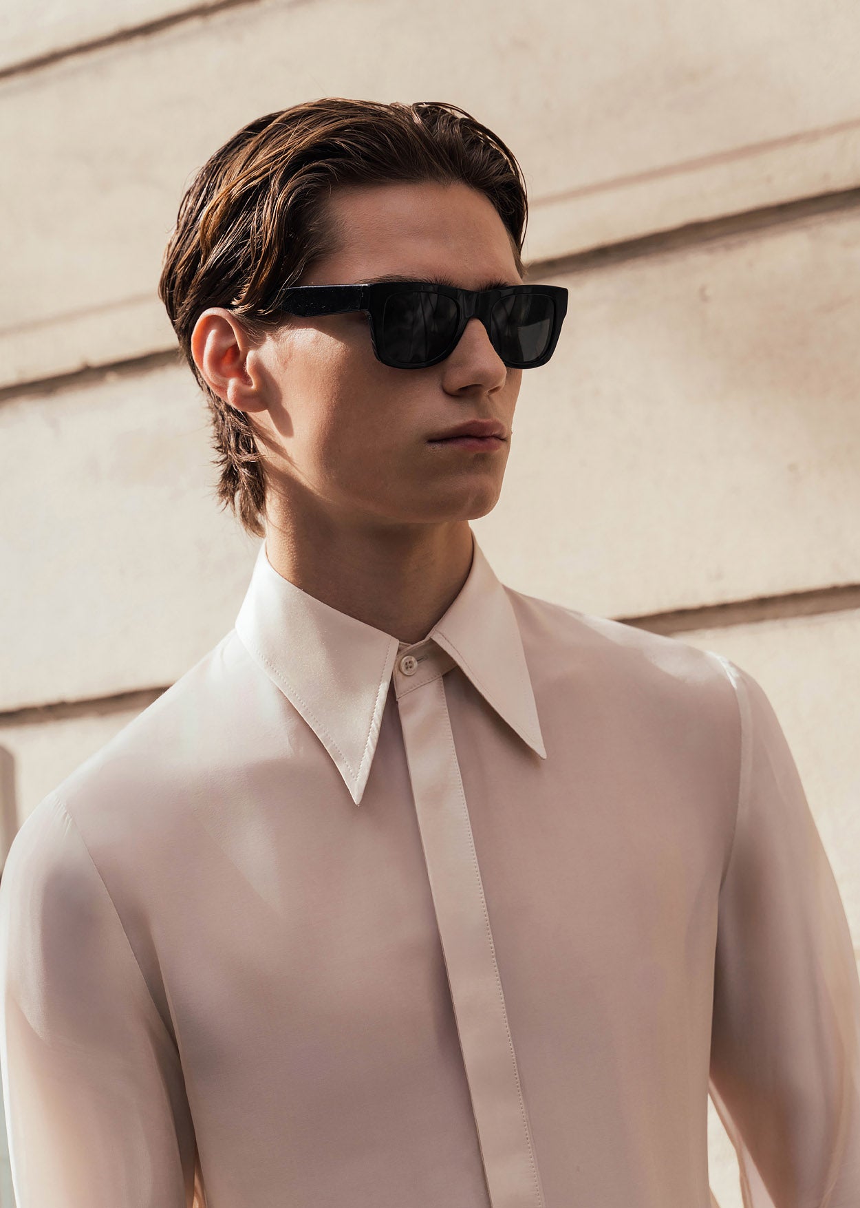 chiffon dress shirt THE Frankie Shop