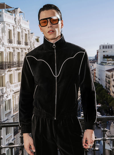 Velvet Western 70's Track Jacket