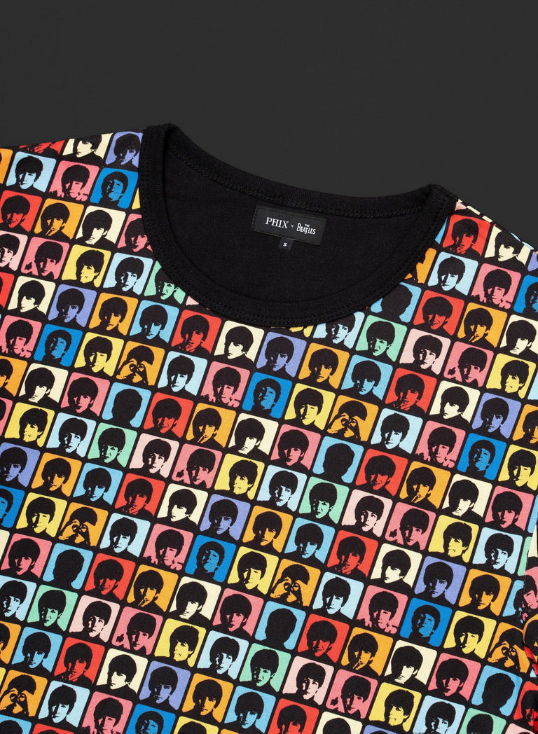 Phix X The Beatles Pop Art Print T-Shirt