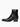 Roma Black Leather Buckle Boot-PhixClothing.com
