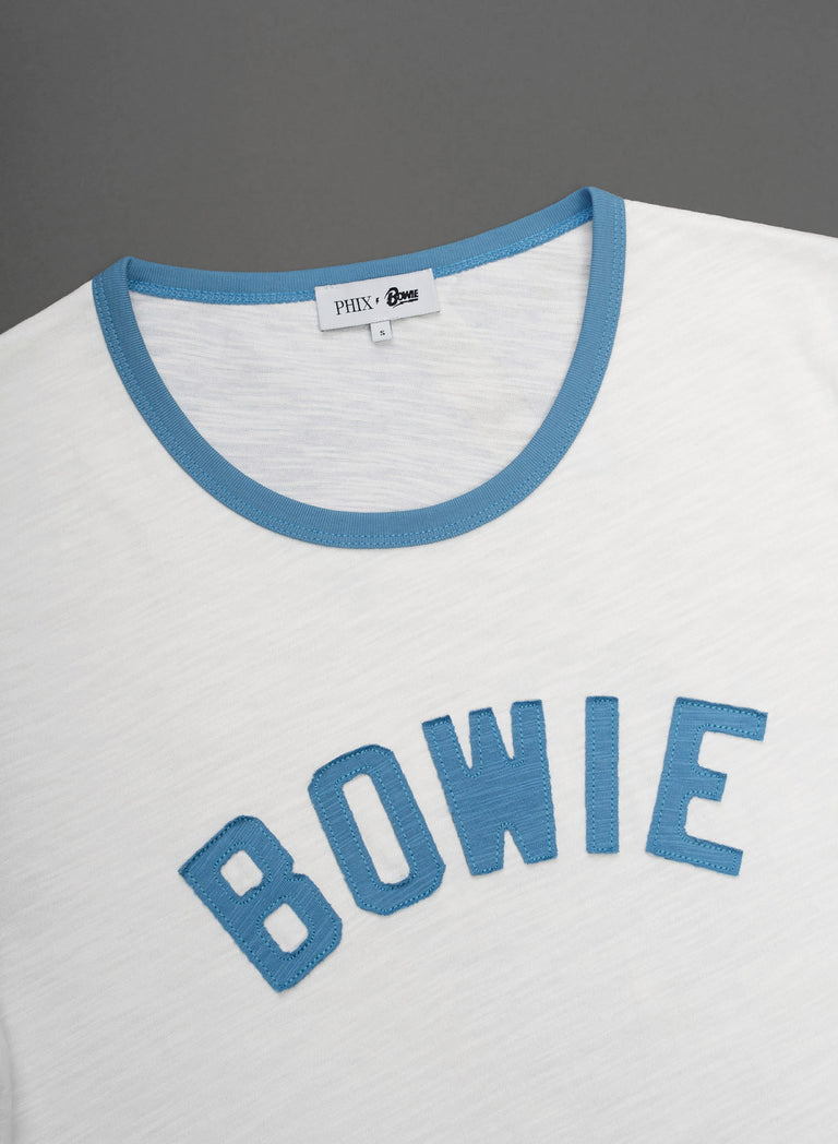 Phix X David Bowie Off White Bowie Bolt T-Shirt