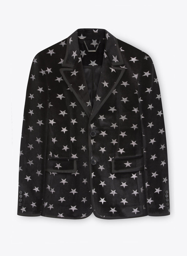 Black Velvet Bolan Star Blazer