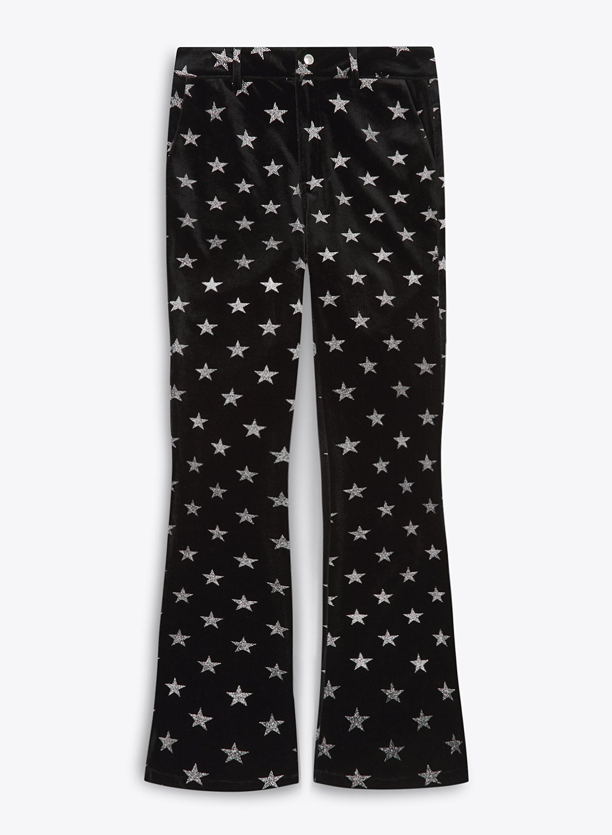 Bolan Star Velvet Flare Trousers Phix