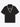 Black Carnaby Circle Zip Cotton Polo Shirt-PhixClothing.com
