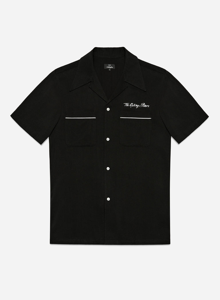 Phix X Rolling Stones It's Only Rock N Roll Viscose Cuban Shirt