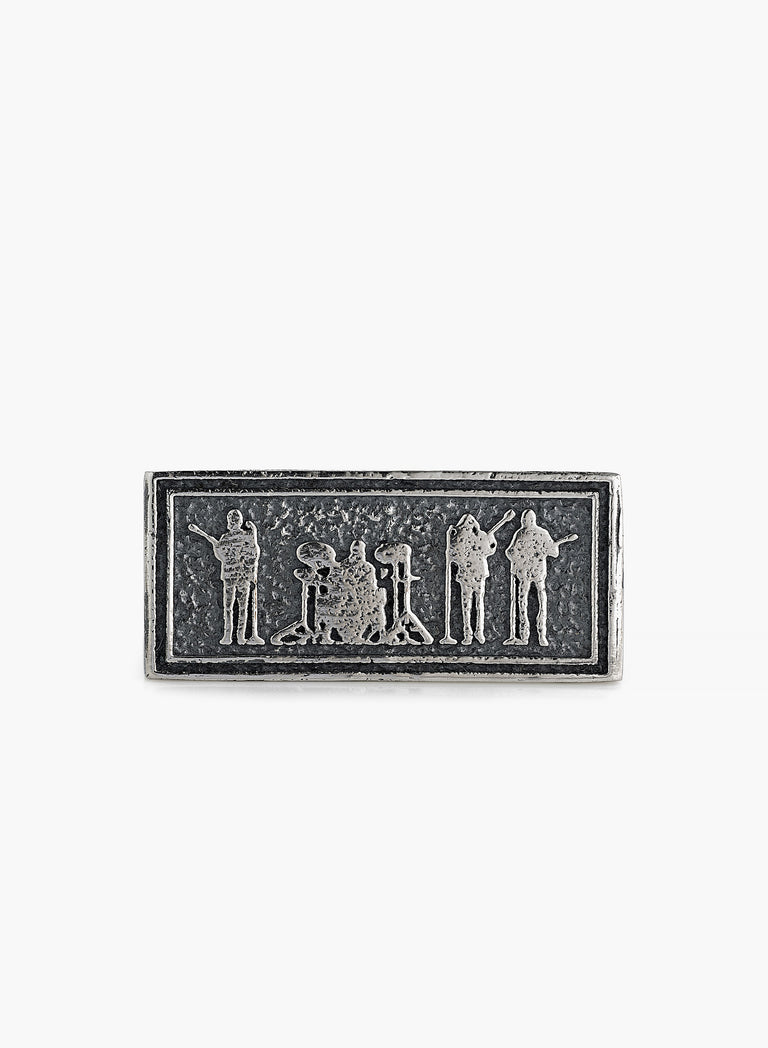 Phix X The Beatles Silver Rooftop Signet Ring
