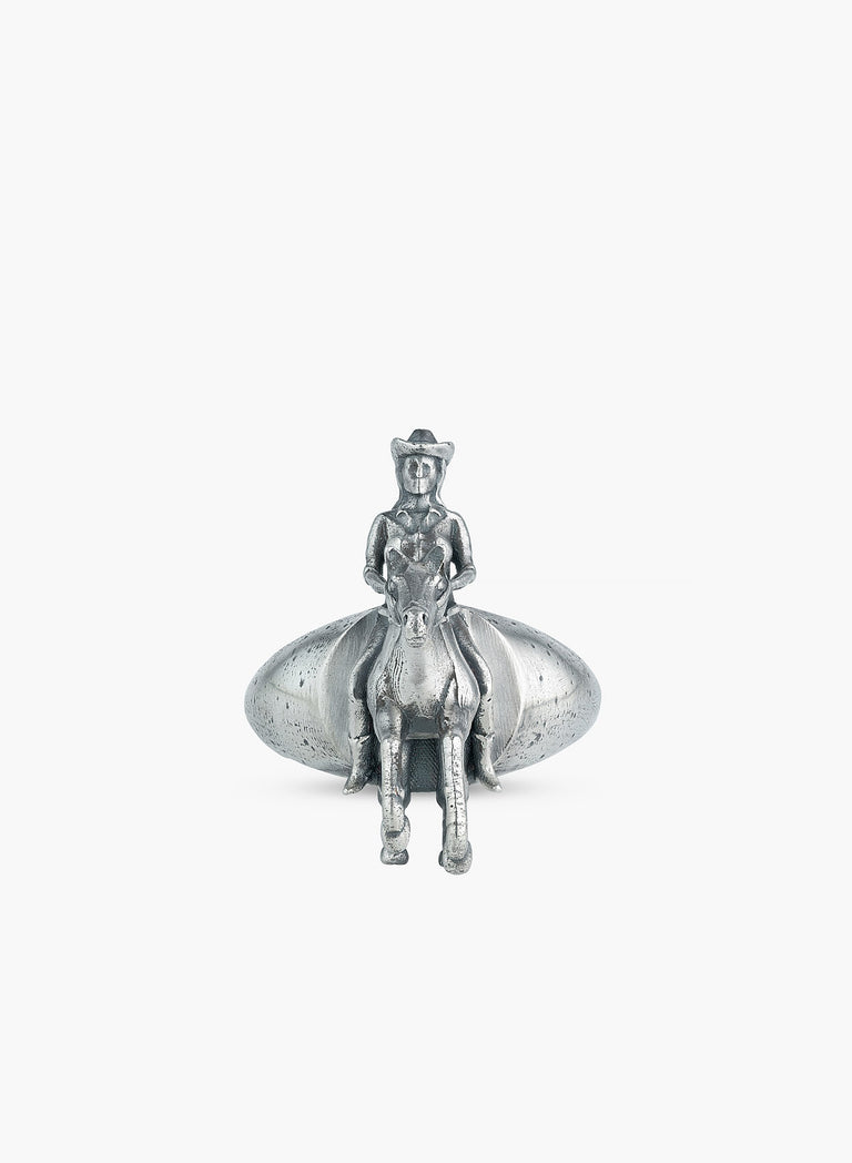 Silver Western Cowgirl Ring