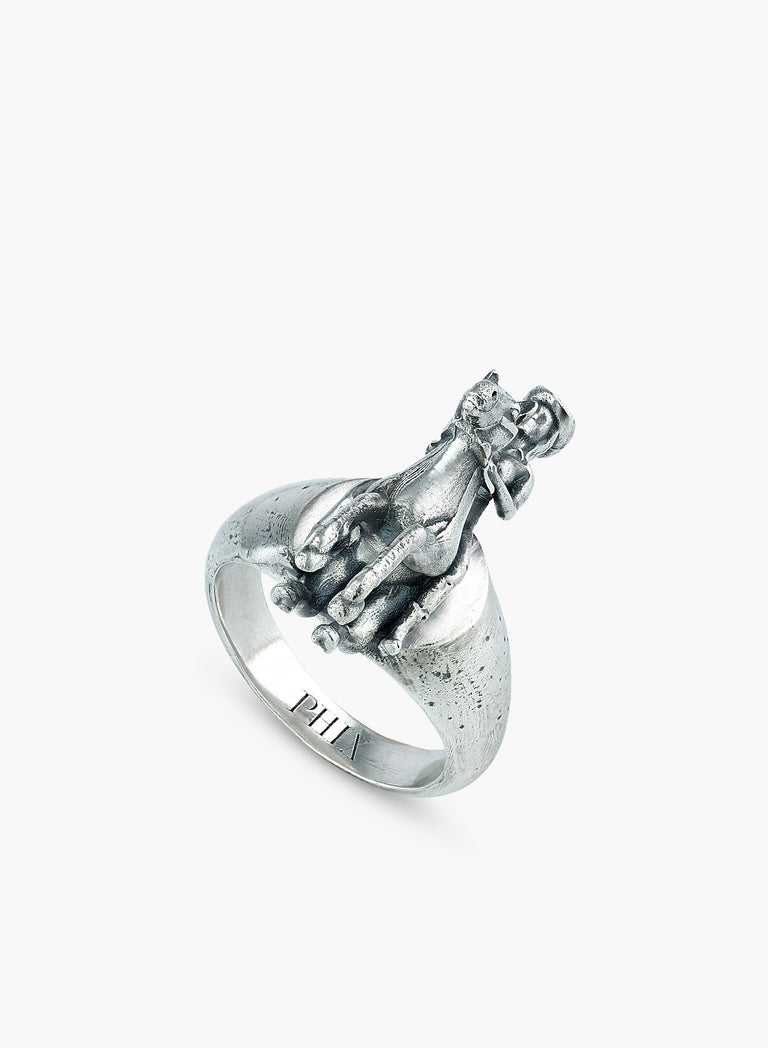 Silver Western Cowgirl Ring