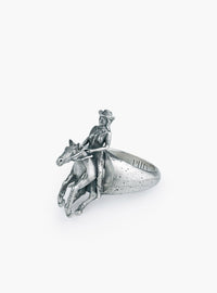 Silver Western Cowgirl Ring