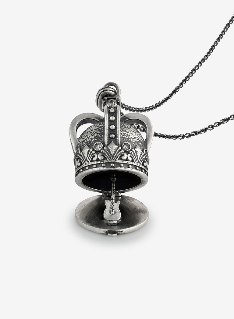 The Crown Reliquary Silver Necklace