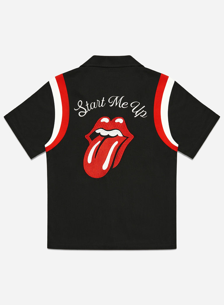 Phix X Rolling Stones Start Me Up Cuban Viscose Shirt