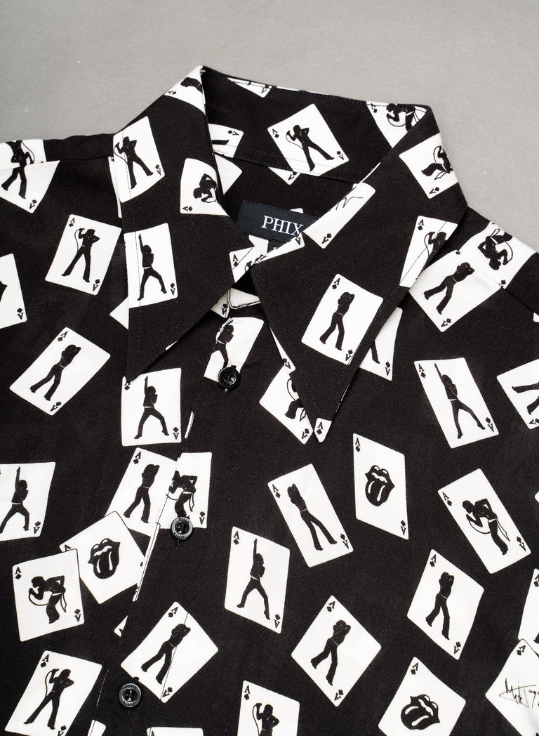 Phix X The Rolling Stones High Roller Print Shirt