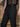 Black Wool Pleated Slim Fit Trousers-PhixClothing.com
